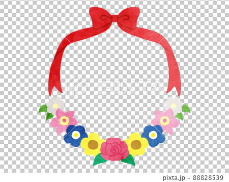 花のフレーム 88828539