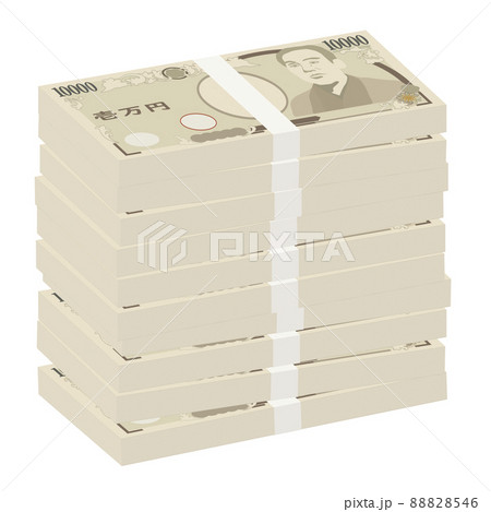 ちょっとリアルな一万円札（1000万円分） 88828546