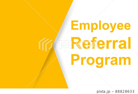 Employee referral program banner vector with copy space human resource management concept for flyers, banners, presentations and posters. illustration Employee referral program banner vector with copy space human resource management concept for flyers, banners, presentations and posters. illustration 88828633