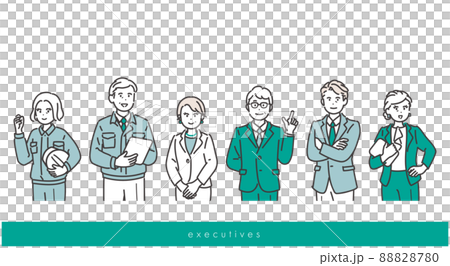 経営者、会社幹部のイメージイラスト 88828780