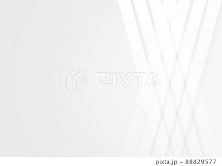 Abstract geometric white and gray color background 88829577