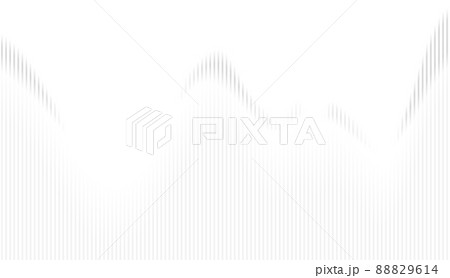 波形-心電図-音波-波-デジタル 88829614