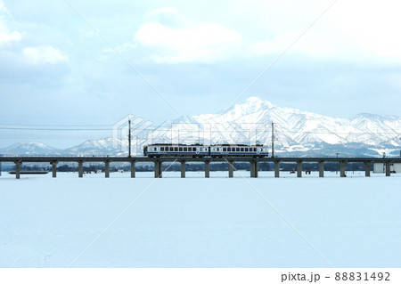 北越急行　犀潟ーくびき　北越急行　HK-100 88831492