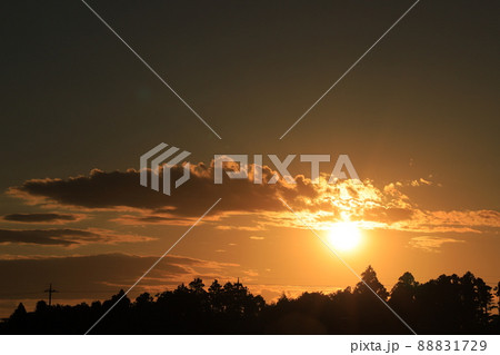 夕焼け空 88831729
