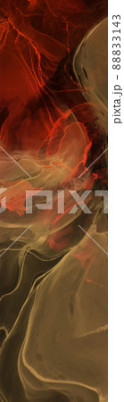 Elegant banner template design with color paint. 88833143