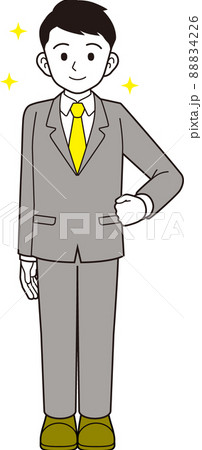 ビジネスマン・全身 ビジネスマン・全身 88834226