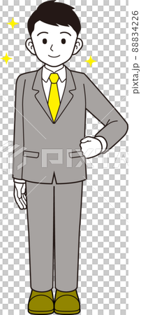 ビジネスマン・全身 ビジネスマン・全身 88834226