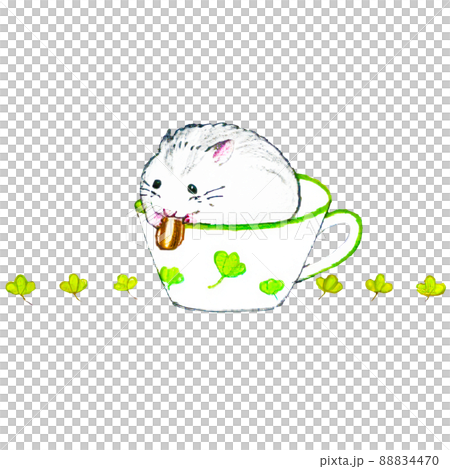 手感柔軟的手繪小動物插畫 手感柔軟的手繪小動物插畫 88834470