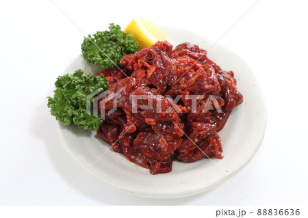 牛ハラミ(焼肉用・たれ漬け) 牛ハラミ(焼肉用・たれ漬け) 88836636