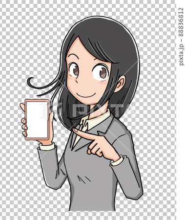 智能手機的女人 88836812