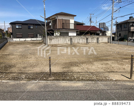 販売用に整地された住宅地のイメージ 販売用に整地された住宅地のイメージ 88839473