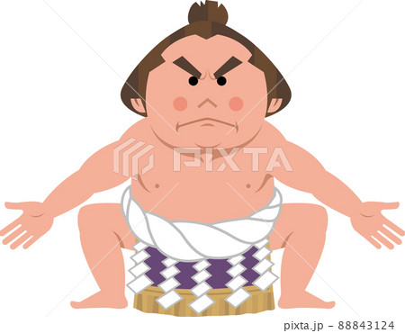 相撲　土俵入り 88843124