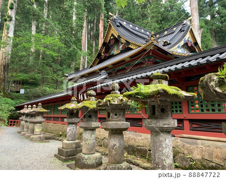 日光二荒山神社の本殿 日光二荒山神社の本殿 88847722