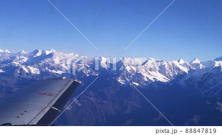 遊覧飛行から見るヒマラヤの山々【ネパール】 遊覧飛行から見るヒマラヤの山々【ネパール】 88847819