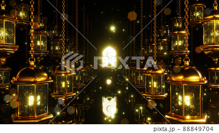3D illustration Background for advertising and wallpaper in religion history and christian scene. 3D rendering in festival concept. 88849704