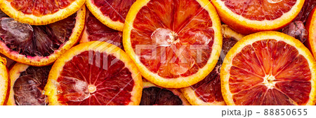 Background with blood oranges and ice Background with blood oranges and ice 88850655