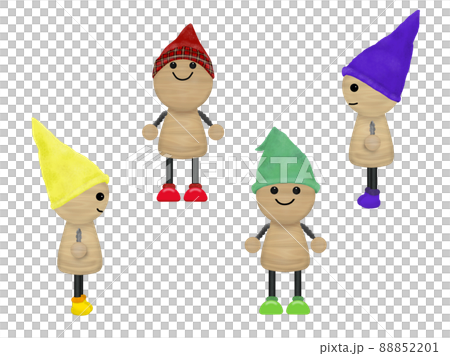 木の小人たち 88852201