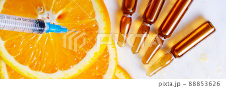 Vitamin C concept Vitamin C concept 88853626