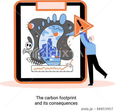 Carbon footprint and its consequences. Causes of climate change on planet. Ecological problems Carbon footprint and its consequences. Causes of climate change on planet. Ecological problems 88853957