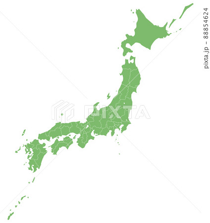 分割できる日本地図　