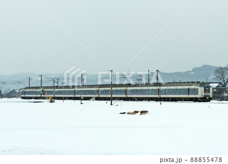 北陸本線　石動－福岡　JR西日本　583系　B01編成（京都）　シュプール 88855478