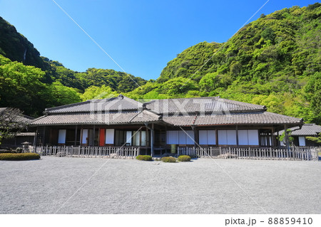 【鹿児島県】快晴下の仙巌園　磯御殿 88859410