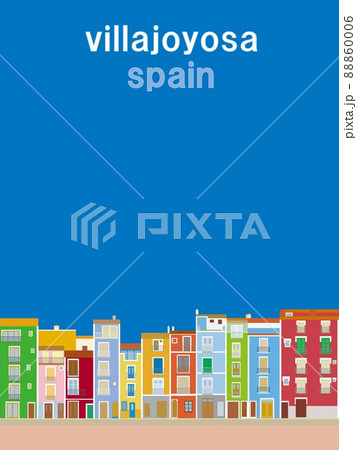 ビジャホヨーサ villajoyosa スペイン spain トラベルポスター ビジャホヨーサ villajoyosa スペイン spain トラベルポスター 88860006