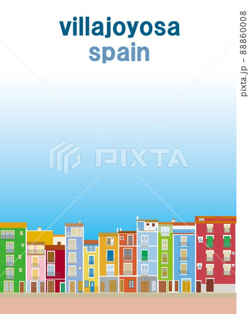 ビジャホヨーサ villajoyosa スペイン spain トラベルポスター ビジャホヨーサ villajoyosa スペイン spain トラベルポスター 88860008