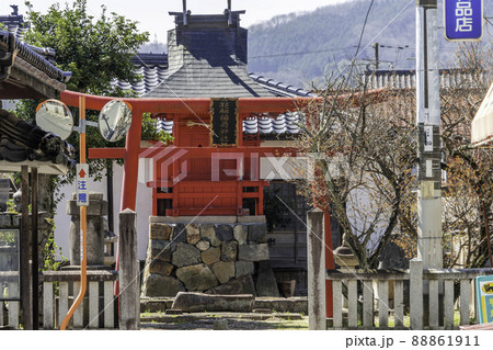 三次の町並み　澤藏稲荷神社　広島県三次市 88861911
