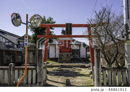 三次の町並み 澤藏稲荷神社 広島県三次市 三次の町並み 澤藏稲荷神社 広島県三次市 88861913