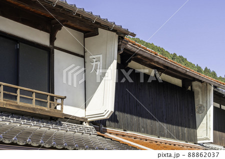 三次歴みち石畳通り 卯建(うだつ) 広島県三次市 三次歴みち石畳通り 卯建(うだつ) 広島県三次市 88862037
