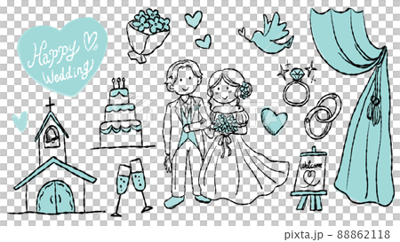 手繪婚禮主題集 手繪婚禮主題集 88862118
