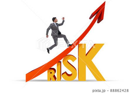 Risk increase concept in management 88862428