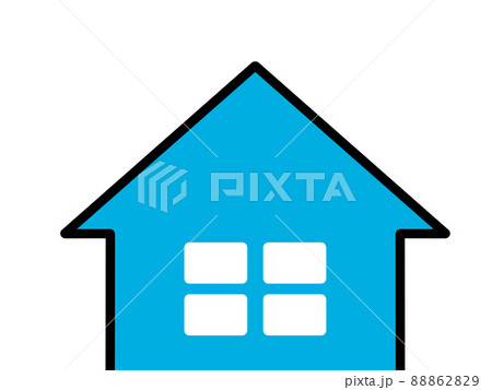 シンプルなお家のイラスト素材のイラスト素材 8629 シンプルなお家のイラスト素材のイラスト素材 8629