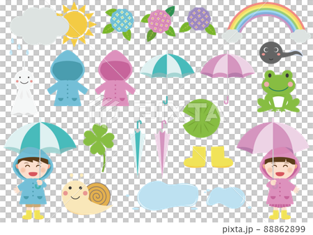 梅雨 6月 梅雨 6月 88862899