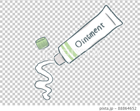 チューブタイプの塗り薬(グリーン)・単品 チューブタイプの塗り薬(グリーン)・単品 88864652