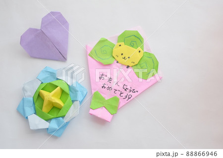小学生が作った折り紙 小学生が作った折り紙 88866946