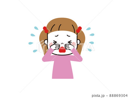 泣いている女の子 泣いている女の子 88869304