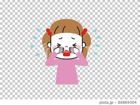 泣いている女の子 泣いている女の子 88869304