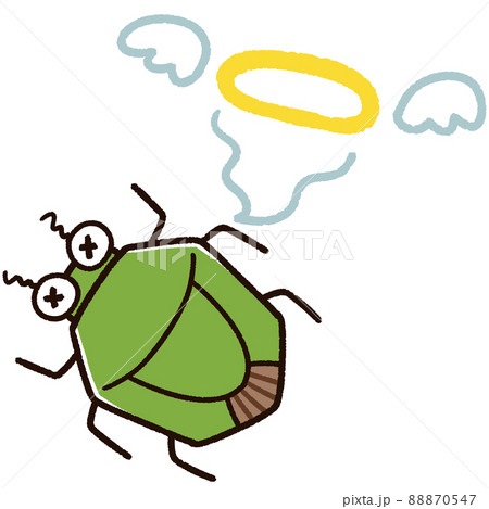 死んだカメムシのキャラクター 死んだカメムシのキャラクター 88870547