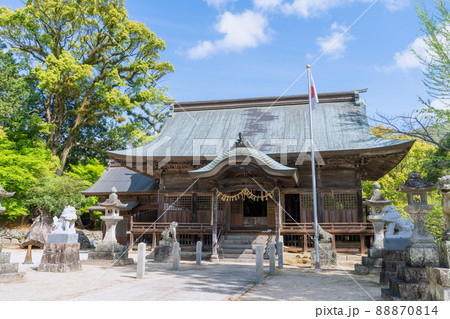 《佐賀県》與止日女神社　佐賀県佐賀市 88870814