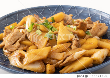 たけのこと豚肉のオイスター炒め 88871790