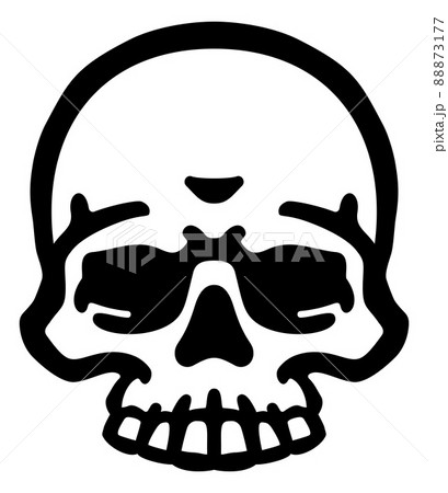 Skull Grim Reaper Cartoon Skeleton Head Skull Grim Reaper Cartoon Skeleton Head 88873177