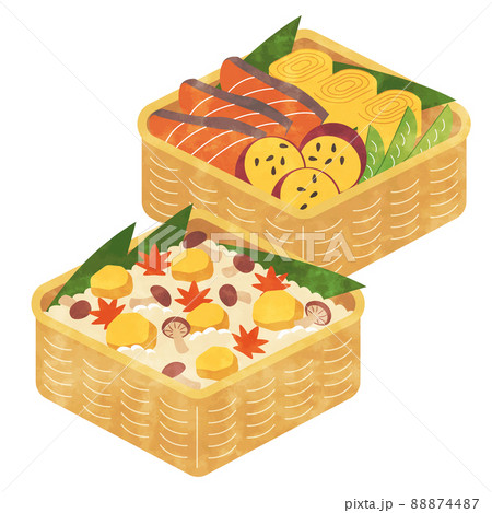 秋の行楽弁当 秋の行楽弁当 88874487