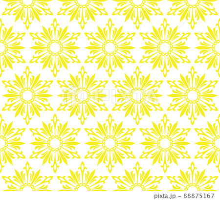 Abstract geometric pattern with lines, snowflakes.  88875167