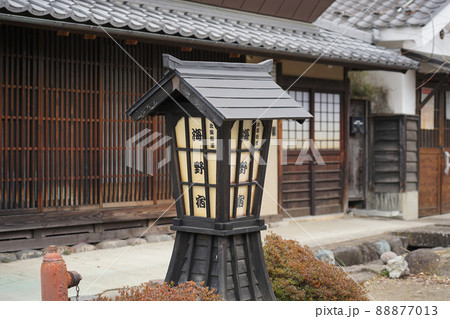 北国街道 海野宿の町並み(長野県東御市) 北国街道 海野宿の町並み(長野県東御市) 88877013