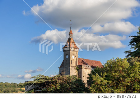 One of 3 Towers protecting Rocamadour Castle (Palais des Eveques) 88877873