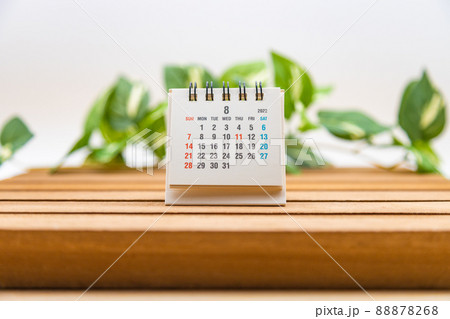 2022年8月のカレンダー 卓上カレンダー 2022年8月のカレンダー 卓上カレンダー 88878268