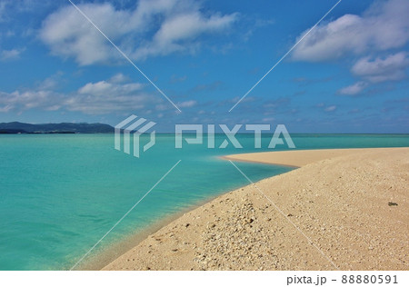 久米島　ハテの浜 88880591