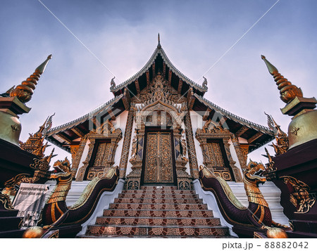 Wat Rajamontean temple in Old City Chiang Mai, Thailand 88882042